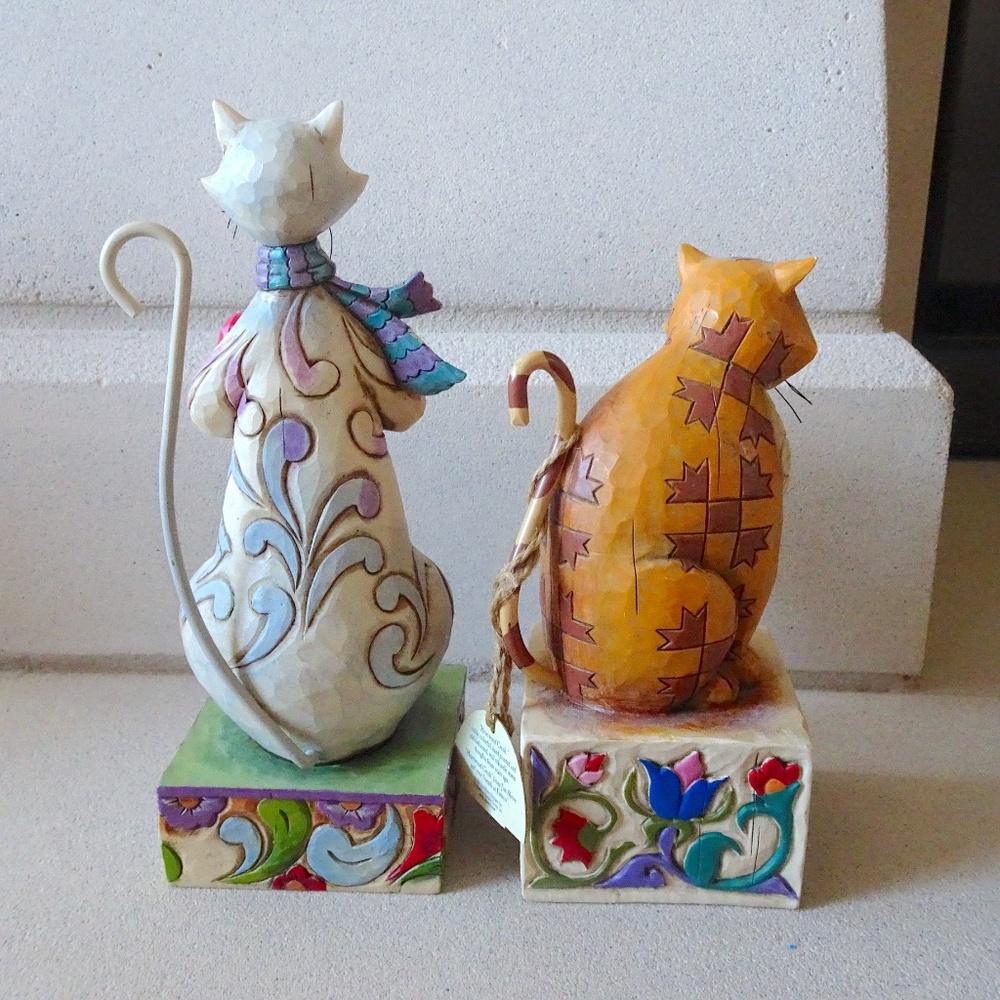 Jim Shore Heartwood Creek Jasper Cat Figurine Decor - Retired, Collectible! - Picture 6 of 10
